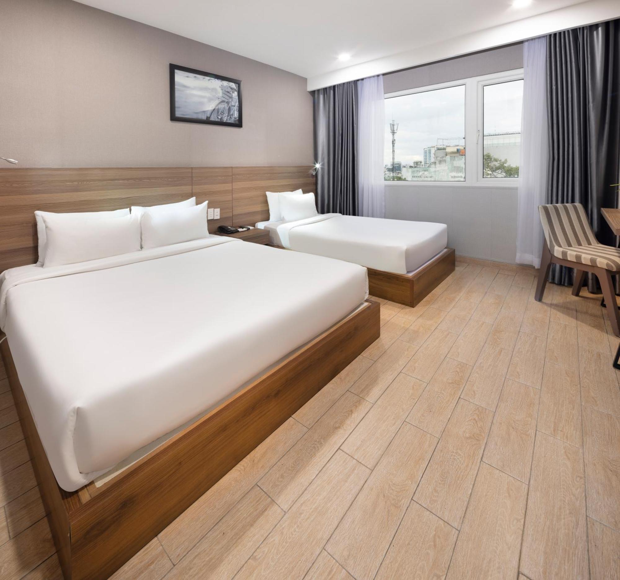 הו צ'י מין סיטי Viet Lotus Saigon Hotel מראה חיצוני תמונה