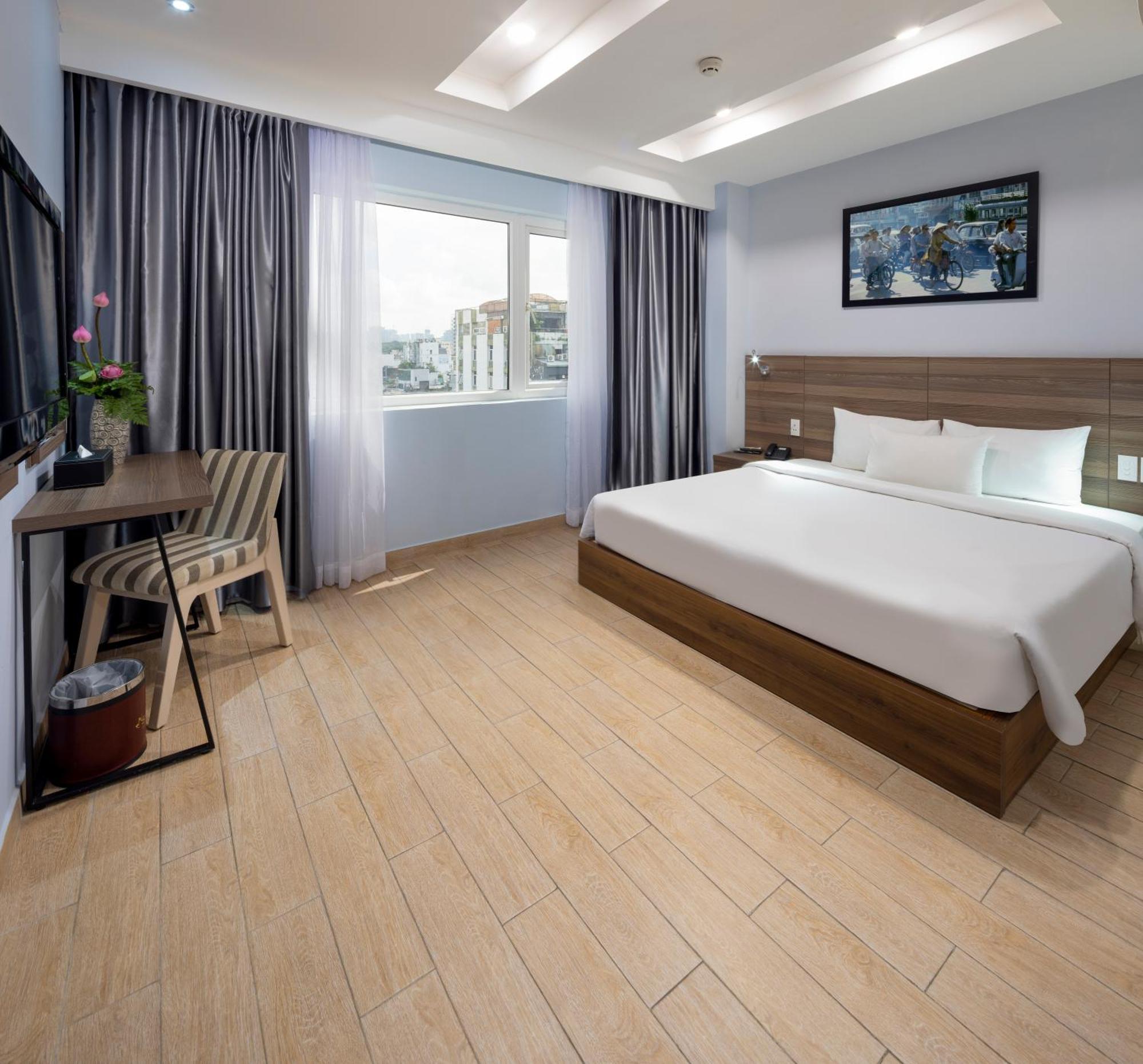 הו צ'י מין סיטי Viet Lotus Saigon Hotel מראה חיצוני תמונה